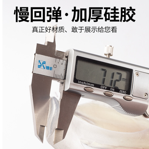 Bicycle Silicone Seat Cover Mountain Bike Thickened Comfortable Cushion Cover Tie Rope Reinforced Saddle Cover Factory Direct Sales Wholesale