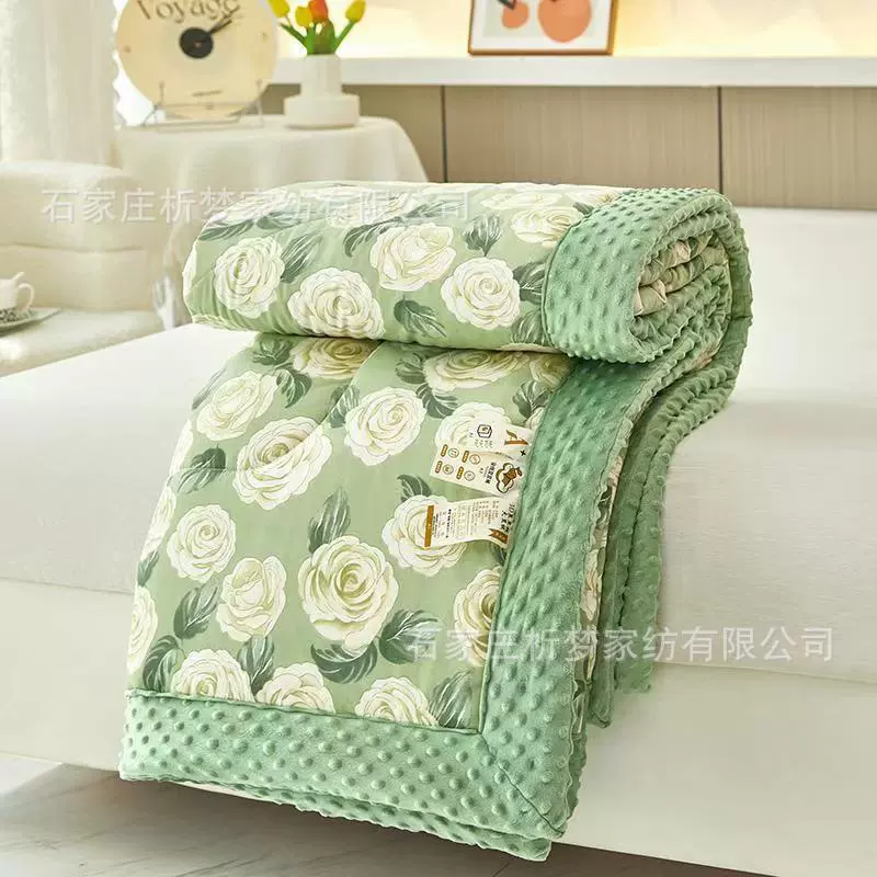 Плюс бархатное одеяло фасоль зимой и осенью в студенческом общежитии