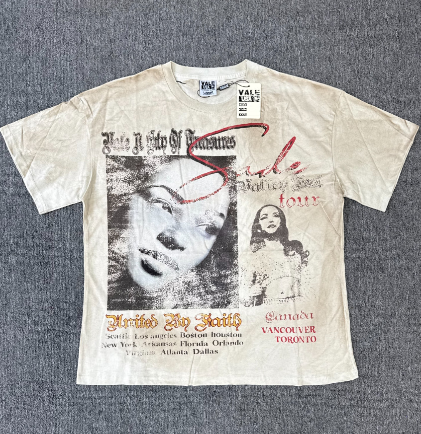 washed vintage graphic T-shirt design 1