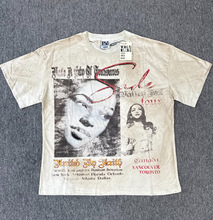washed vintage graphic T-shirt design 1