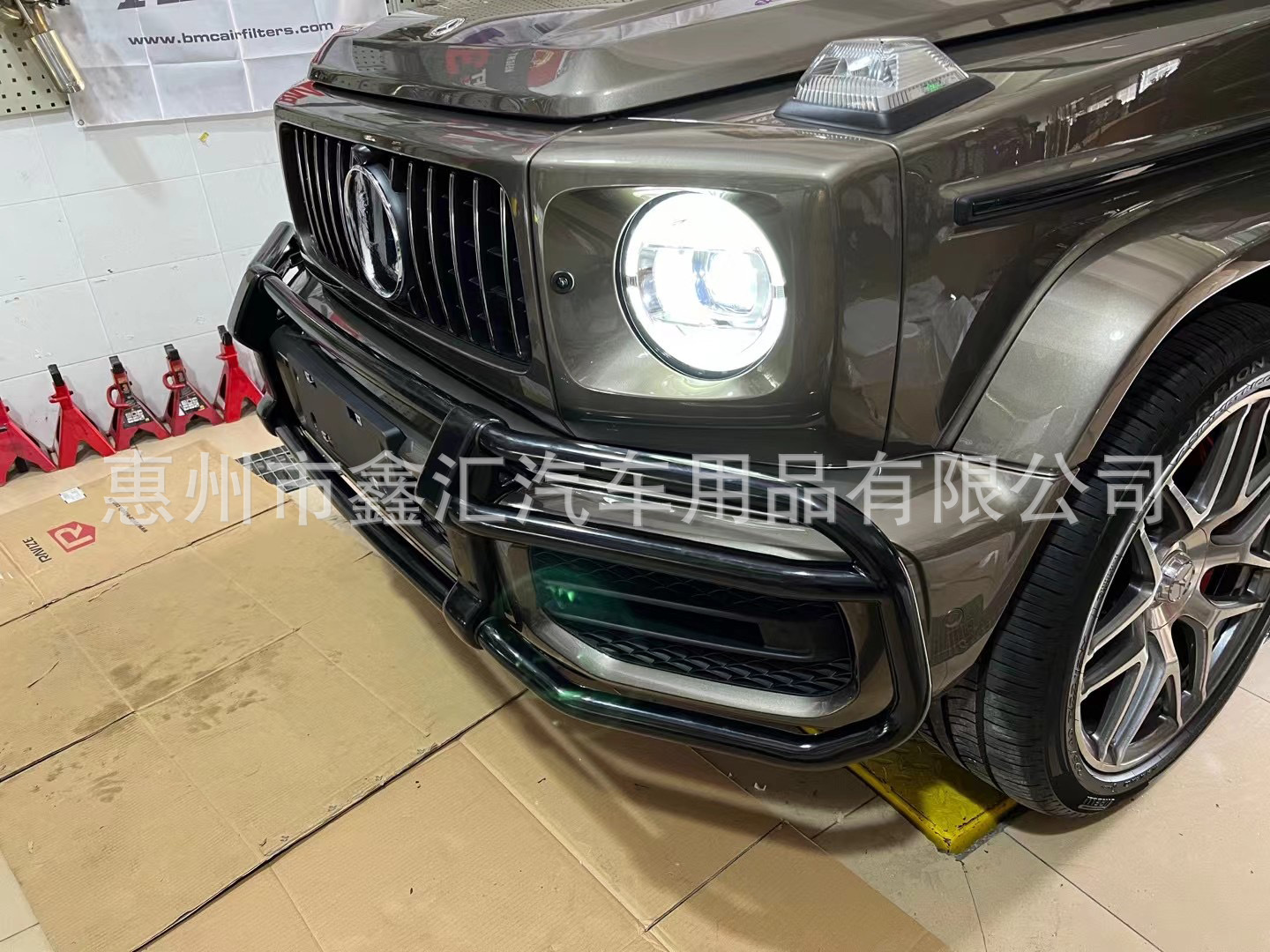 Suitable for W464 Mercedes-Benz Large G-Class G500G63G350G400G550 Modified Amg Front Bumper Cow Stall Bumper