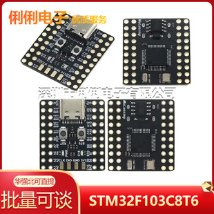 STM32F103C8T6 mini�M��ԭ�bоƬ��Ƭ�C ch340 ARM�ܘ���Сϵ�y��
