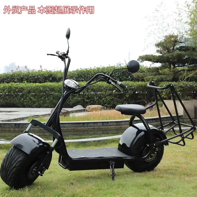 Производители напрямую поставляют гольф-электромобиль Harley, Двухместный Электрический мотоцикл Harley, двухколесные широкие шины