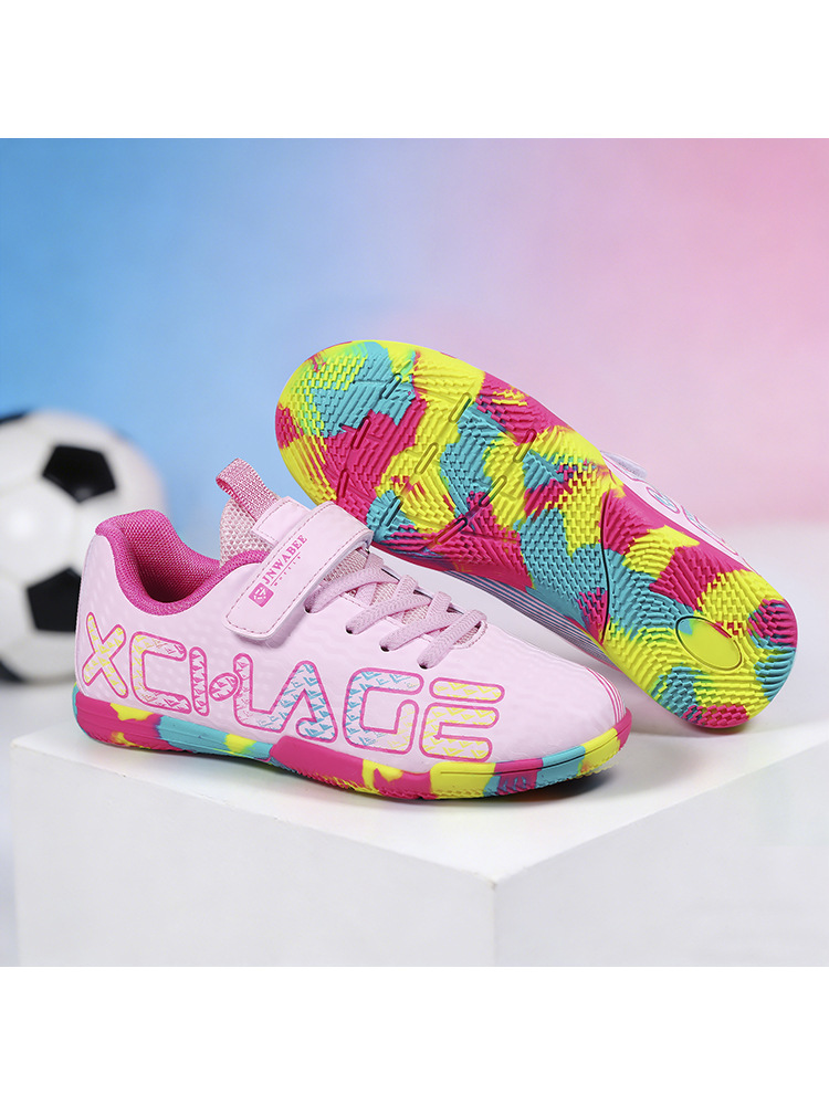 Lichtgewicht voetbalschoenen met klittenband voor jongeren_voghion.com