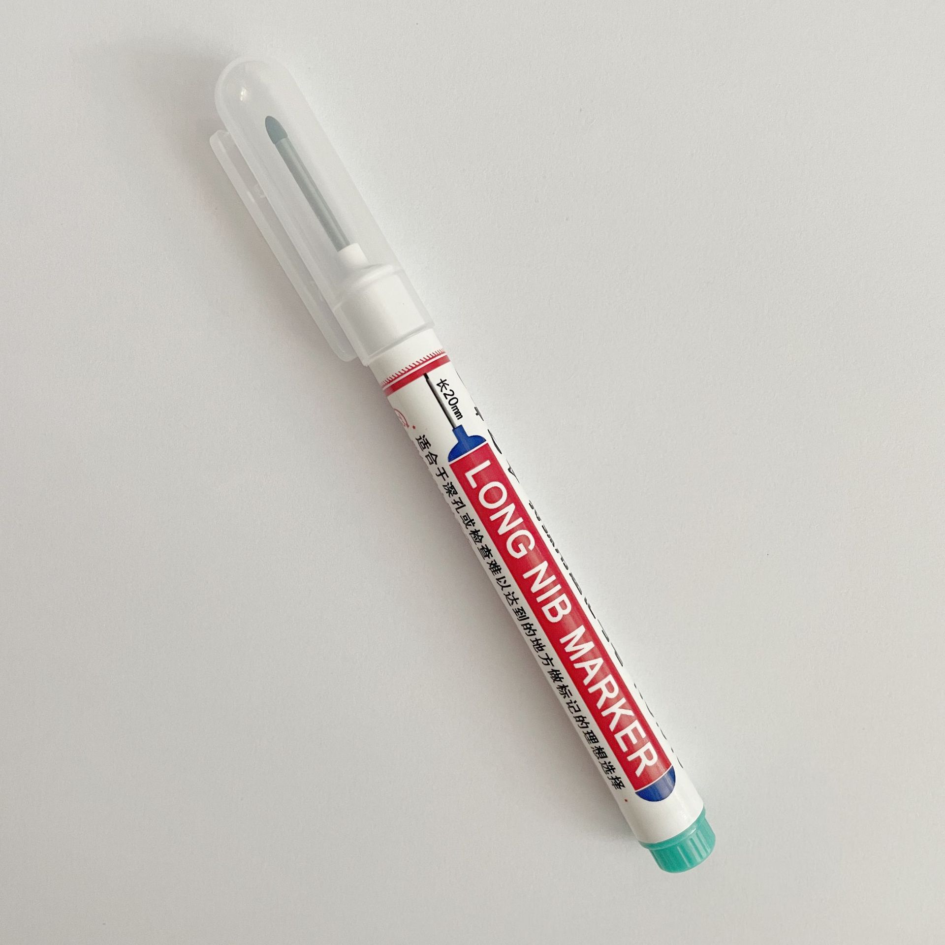 El rotulador de cabeza larga de 45mm se puede utilizar para la tinta.