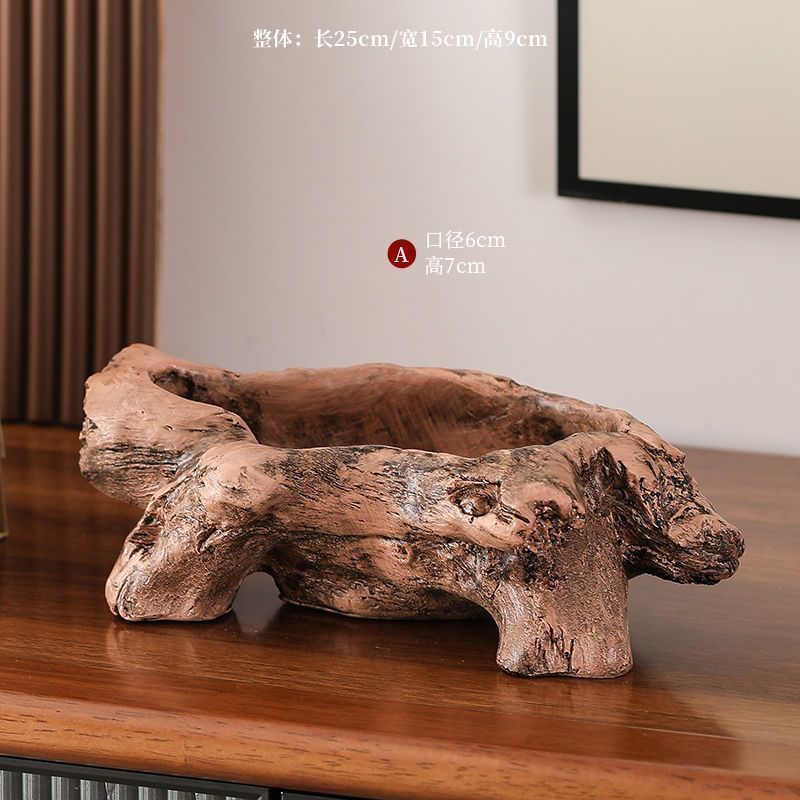 대형 모조 오래된 나무 분지 장식품