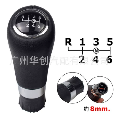 Applicable to Mercedes-Benz C/E/GLK Class W203 W204 Dust Cover Manual Ball Modification Shift Knob Gear Head