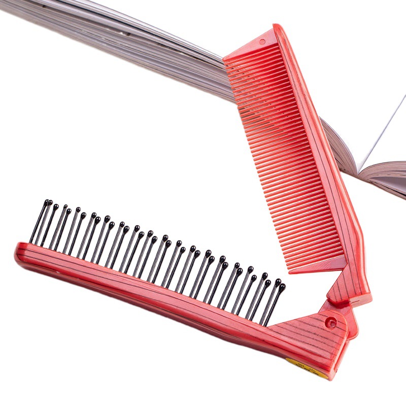 Nuevo plegable peine pequeña niña niños bebé trenzado línea de distribución trenza artefacto portátil viaje peine