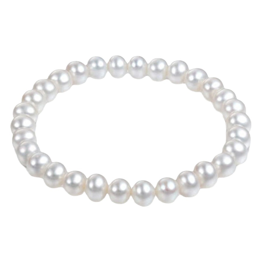 Children's artificial pearl bracelet girls' plastic pearl beaded acrylic handmade small gift Yiwu jewelry wholesale