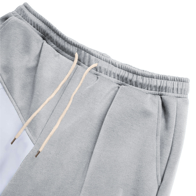 Men's Clothing pants men's spring and summer straight color matching casual oversize versatile pants loose large size trousers_voghion.com