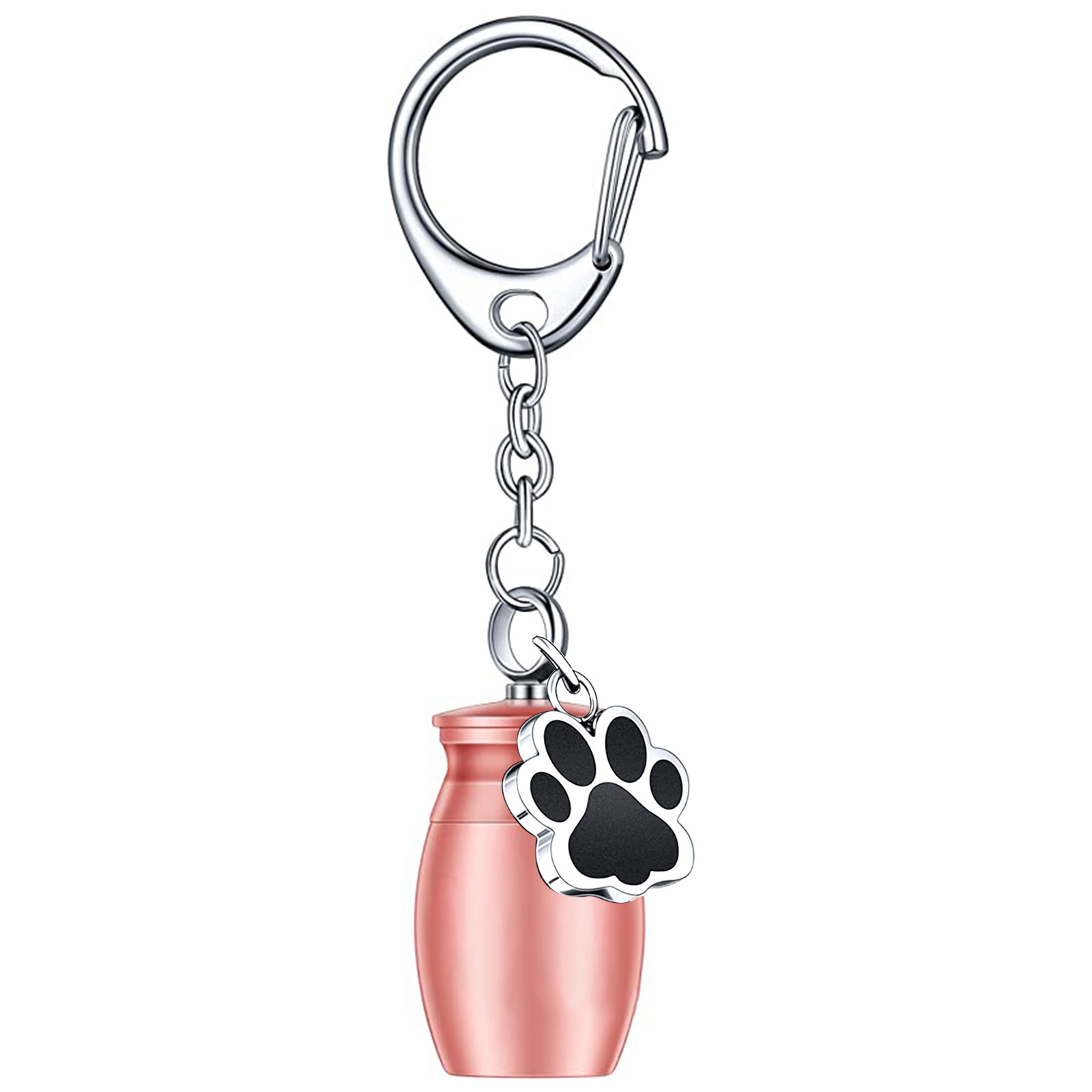 Cute Paw Print Metal Women's Keychain display picture 6