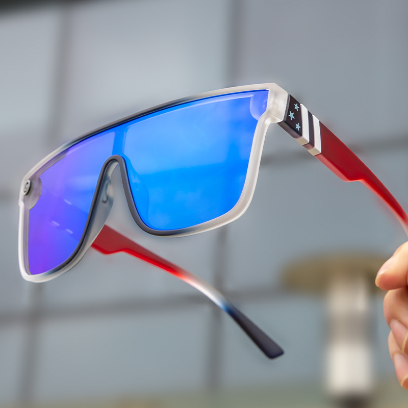 Nuevas gafas de sol polarizadas de moda con marco cuadrado Gafas de sol europeas y americanas Gafas de pesca para mujer Gafas de sol para deportes al aire libre