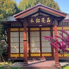 宋式茶室木屋仿古实木庭院民宿户外休闲招待别墅小木屋装修古风