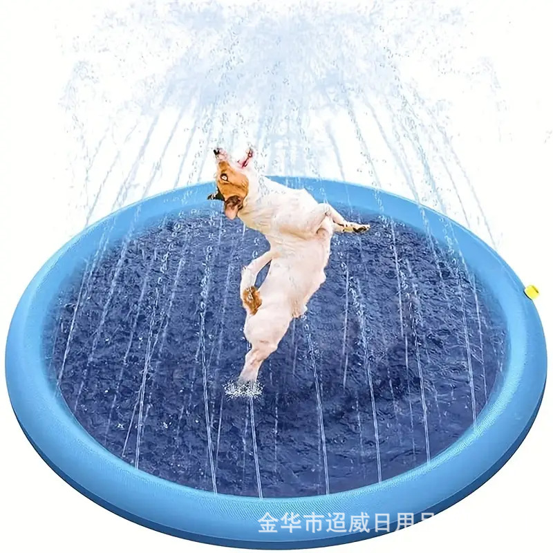 Pet Water Spray Mat PVC Square Water Spray Mat Cross-border Outdoor Water Play Square Pet Water Spray Mat Water Play Mat Pet Water Spray Mat PVC Square Water Spray Mat Cross-border Outdoor Water Play Square Pet Water Spray Mat Water Play Mat