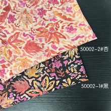 天丝棉数码印花面料 现货批发20D*60S薄款料 女装童装连衣裙布料
