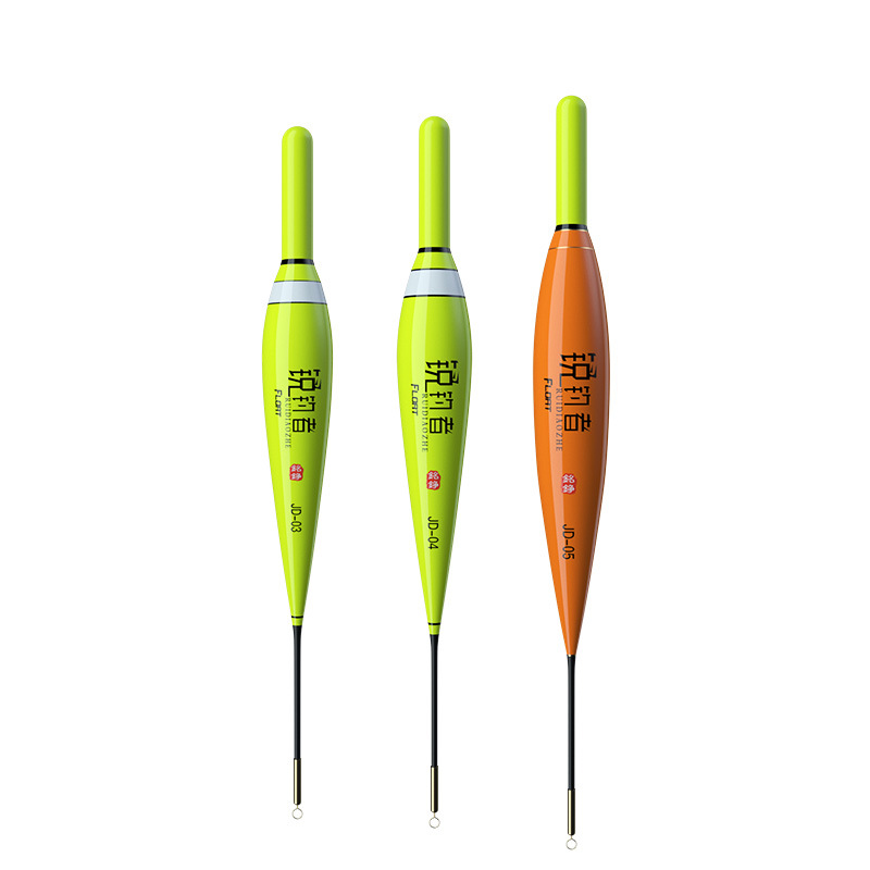 Bite hook que cambia de color flotador de pesca de roca objeto grande inducción de tiro largo flotador electrónico tobogán de carretera flotador de pesca día y noche flotador luminoso de doble uso negrita