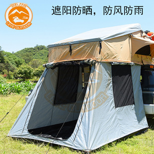 Factory Direct Sales Car Roof Top Tent, Soft-Top Tent for Vehicles, No-Setup Quick-Open Outdoor Camping Tent