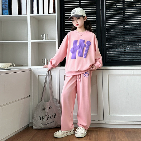 Long-sleeve, sleeves, fuchsia set