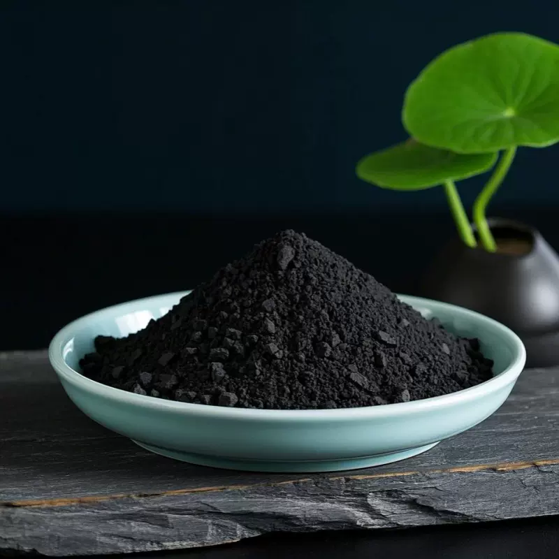 氧化铁黑四氧化三铁还原剂调色地坪涂料水泥制件建筑橡胶着色颜料