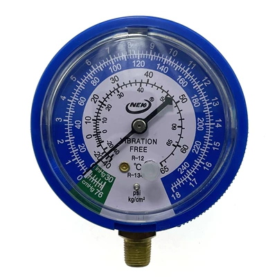 Gauge, Air Conditioning Repair Tool, Soyutma sisteminin digər hissələri - premium-quality-blue-low-pressure-gauge