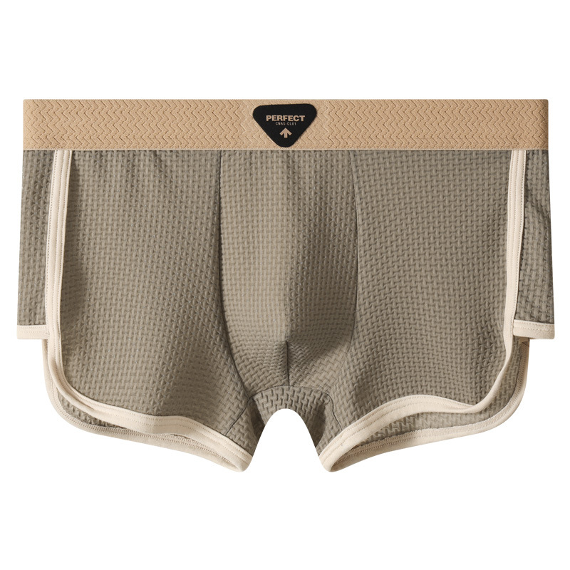 Pantalones íntimas de hombre de hielo de alta calidad, pantalones cortos de estilo masculino 7A antibacterianos, pantalones cortos de hombre.
