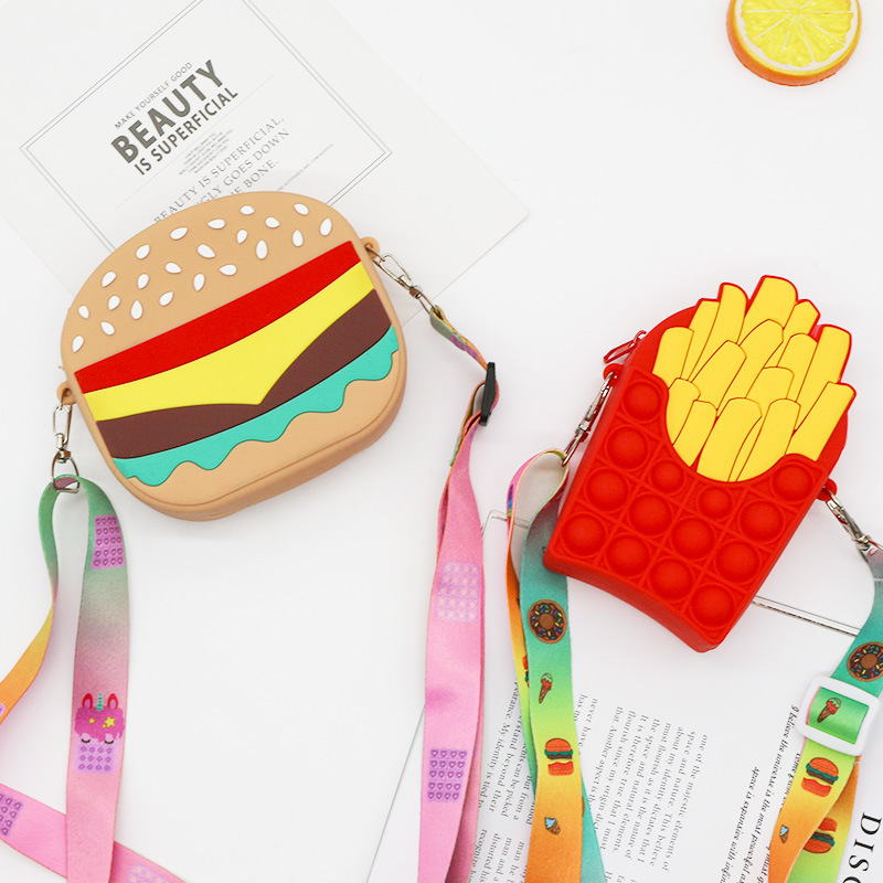 Ratón asesino pionero moda niños bolsa de mensajero bolso de las mujeres lindo princesa occidental mini bolso de hombro de silicona