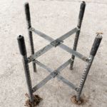 批发高杆灯预埋件地笼坚固耐用不易变形监控立杆基础折叠地笼