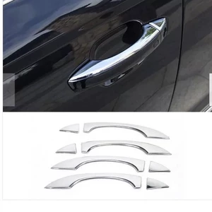 12-17 Audi A6 A6L C7 Qapı Tutacağı Gümüş Pulcuqlar Xarici Qulp Qapağı Bəzək Təchizatları