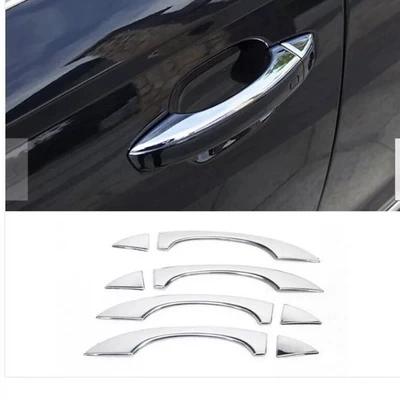 Suitable for 12-17 Audi A6 A6L C7 handle silver sequins car door outer handle cover decoration supplies (Other Automotive Exterior Supplies)