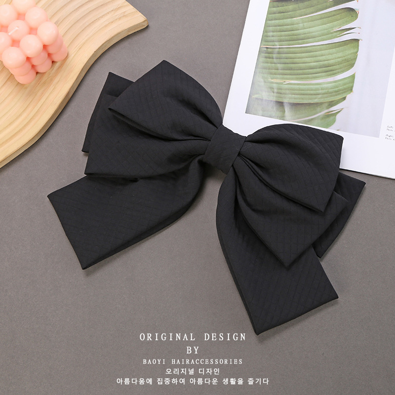 Women's Retro Bow Knot Cloth Hair Clip display picture 3