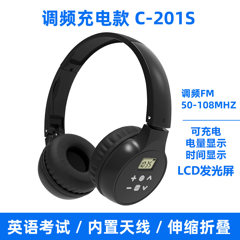 Audífonos Inalámbricos con Radio FM para Exámenes CET-4 y CET-6, Nivel 4, Nivel 6, Nivel 46, Nivel 3, Audífonos Universitarios