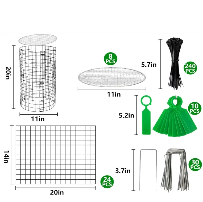 Трансграничная поставка защитных сеток для стволов деревьев своими руками, защитных сеток для растений и антипожевательных сеток для защиты от животных.