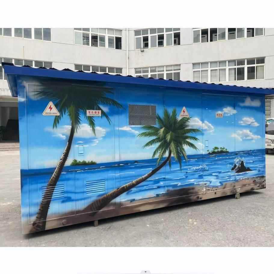 厂家供应景观式箱变外壳国网标准化箱变外壳高压气体绝缘柜垒德株