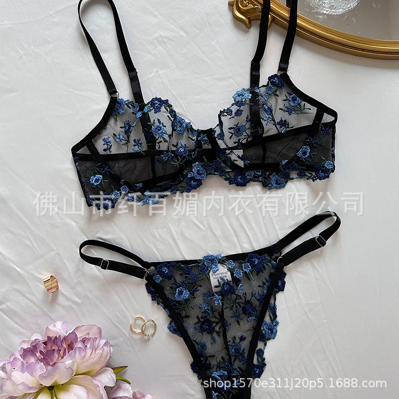 (Переведите) Lace sexy underwear, set, push up bra, wholesale