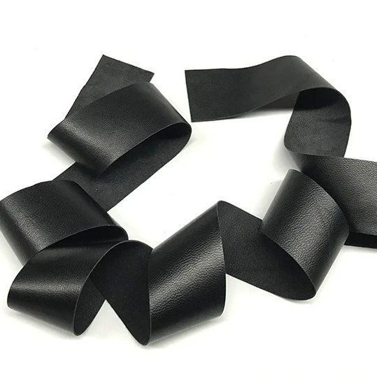 Кожаный черный обод/ободок рукава, накладка на одежду, wrap wrap рукоять ножа, вспомогательные материалы кожаный ремень
