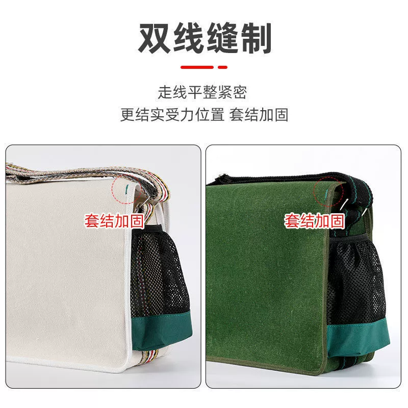 Universal shopping bag, wear-resistant one-shoulder bag, increased thickness