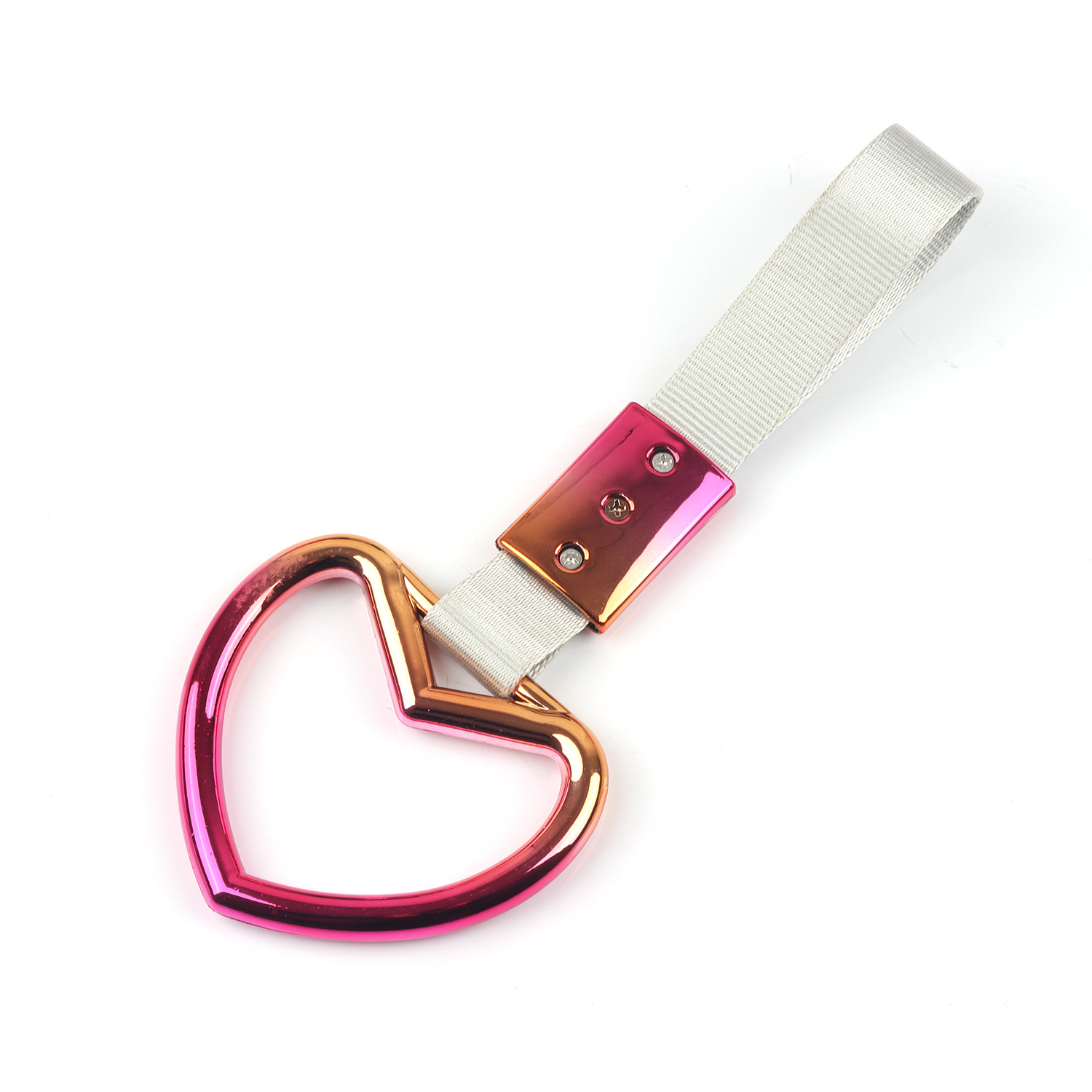 Car Handle Ring Devil Heart Colorful Warning Hanging Ring Colorful Handle Rear Bumper Warning