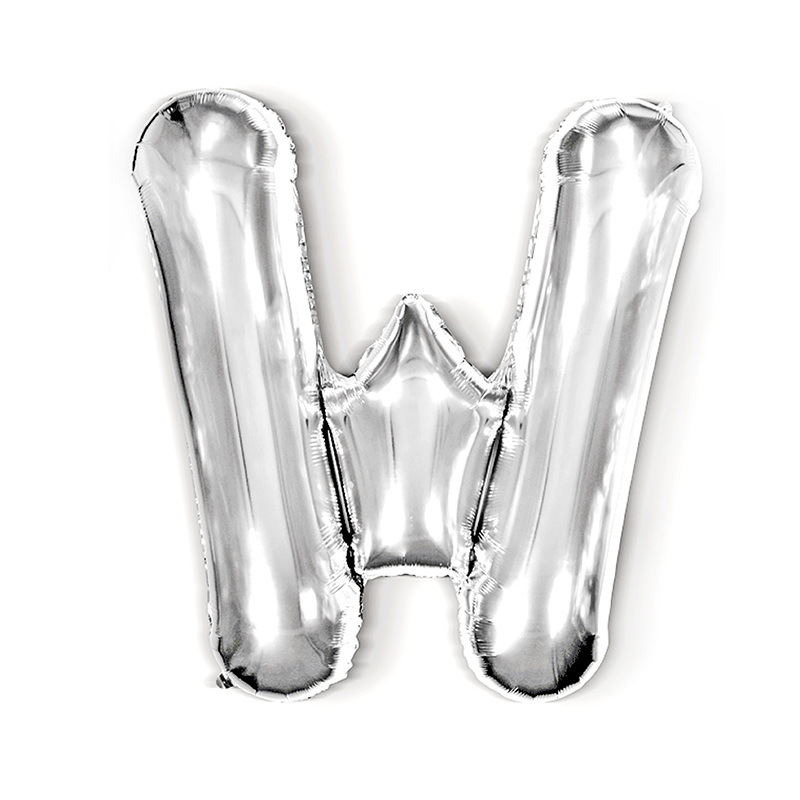 32 pulgadas 40 pulgadas 16 pulgadas inglés carta globo de aluminio fiesta de cumpleaños decoración de la boda papel de aluminio globo escena diseño