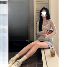 2025�¿ʽ�첱�B��ȹŮ�����Ú��|���b����������ɫ����ȹ