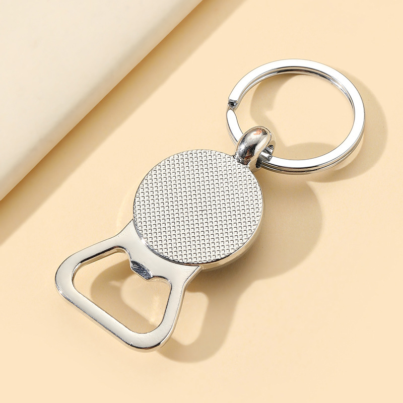 28g Weight Keychain Classification 1 Piece Quantity Daily Occasion Alloy Material Father'S Day Festival Letter Pattern Men's Gender Can Openers Design Novelty Style Novelty Letter Alloy Can Openers Father'S Day Men's Keychain 10