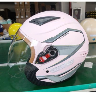 Vehicle Safety Helmet, Unisex, Warm – Motosiklet kaskı (dəbilqə) - matte-powder