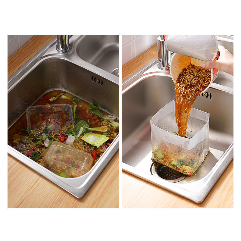 日本式自立式ゴミ袋台所水切り袋使い捨て水槽フィルタ|undefined
