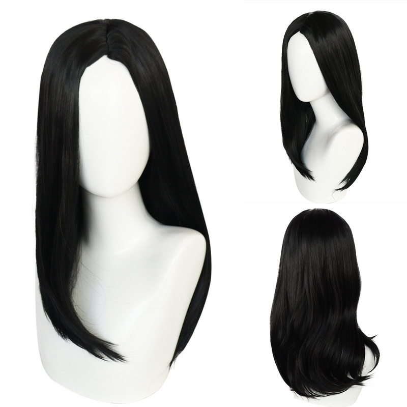 Magic Full House Encanto Isabella Black Straight Hair Wig for Kids Cosplay