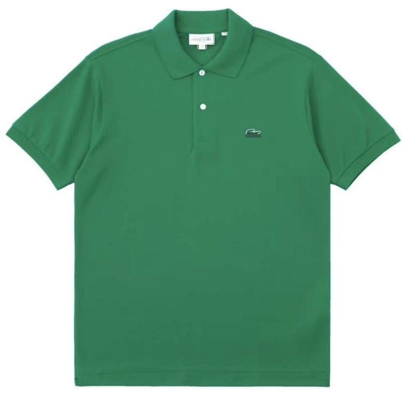 Two-Button Short-Sleeve Men's Polo Shirt with Embroidery, Cross-Border Small Fish Logo, Summer Turn-Down Collar T-Shirt, Casual Versatile Loose Fit for Business Two-Button Short-Sleeve Men's Polo Shirt with Embroidery, Cross-Border Small Fish Logo, Summer Turn-Down Collar T-Shirt, Casual Versatile Loose Fit for Business