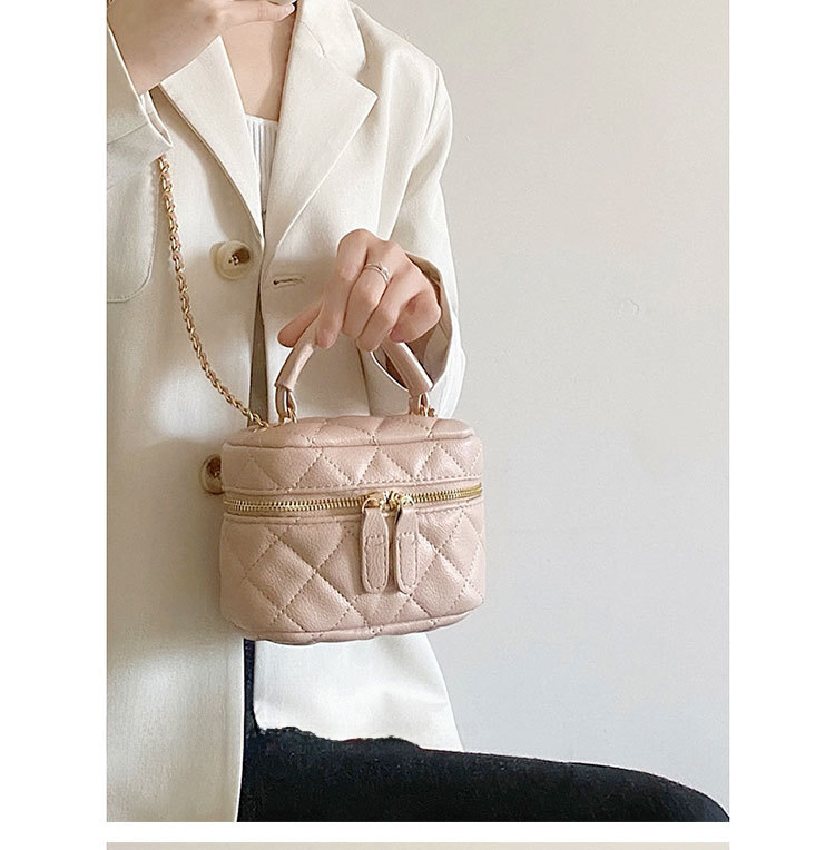 2022 Spring and Summer New Handheld Mini Bag Rhombic  Style Chain Bag All-match Shoulder Crossbody Lipstick Small Bag_voghion.com