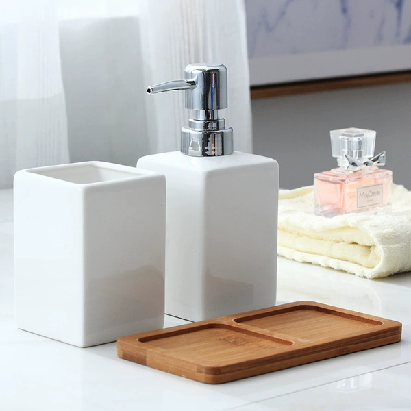 White bottle coaster