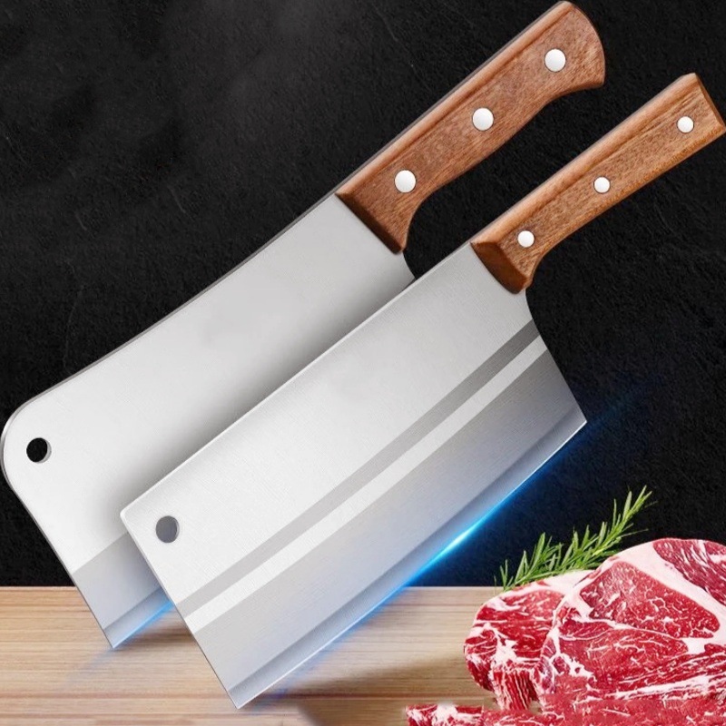 家用锋利菜刀超快切片刀不锈钢锋利切菜切肉刀厨房刀具女士切菜刀