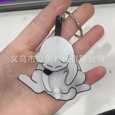 흰 가샤폰 고양이