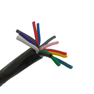 Mine flame retardant communication cable MKVV10 * 2 with coal safety certificate complete national standard
