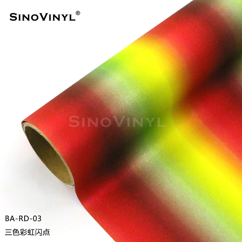 Xinlang Rainbow Diamond flash point papel letras Aurora gradiente decoración de la pared etiqueta adhesiva instantánea etiqueta engomada del coche image 9